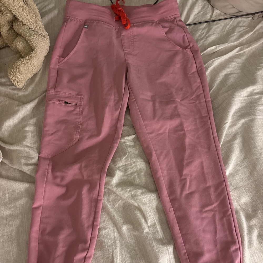 Figs Pink Zamora Jogger XS Petite